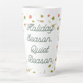Calm Winter Mug – Cozy Minimal Design Latte Mok (Voorkant)