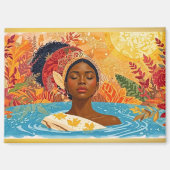 Calm Woman  Magneet (Voorkant)