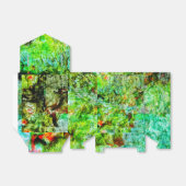 Calm yellow abstract Favor Box,Smooth textured art Bedankdoosjes (Uitgevouwen)