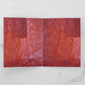 Calm yellow abstract Folded Greeting Card,Dazzling Kaart (Binnen)