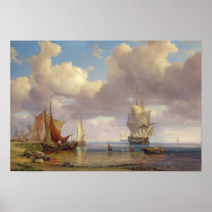 Calm Zee, 1836 Poster