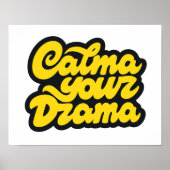 Calma je drama poster (Voorkant)