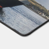 Calmac Ferry, Rothesay, Bute, Schotland op een Bureaumat (Hoek)