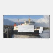 Calmac Ferry, Rothesay, Bute, Schotland op een Bureaumat (Keyboard & Muis)