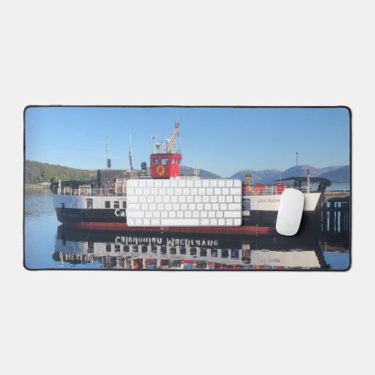 Calmac Veerboot afgemeerd op Rothesay Schotland Bureaumat (Keyboard & Muis)