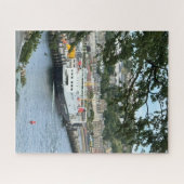 Calmac-veerboot bij Rothesay, Isle of Bute, Schotl Legpuzzel (Horizontaal)