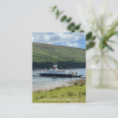 Calmac-veerboot bij Rubodach, eiland Bute, Schotla Briefkaart (Staand voorkant)