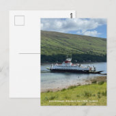 Calmac-veerboot bij Rubodach, eiland Bute, Schotla Briefkaart (Voorkant / Achterkant)