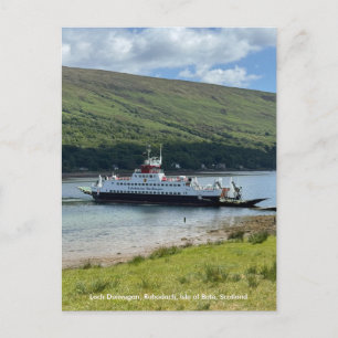 Calmac-veerboot bij Rubodach, eiland Bute, Schotla Briefkaart