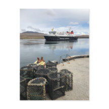 Calmac-veerboot vaart naar Islay in Schotland