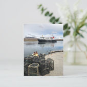 Calmac Veerboot Varen naar Islay in Schotland Briefkaart (Staand voorkant)
