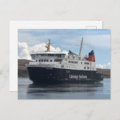 Calmac Veerboot Varen naar Islay in Schotland Briefkaart (Voorkant / Achterkant)