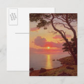 Calme de Soir, Cote d'Azur Briefkaart (Voorkant / Achterkant)