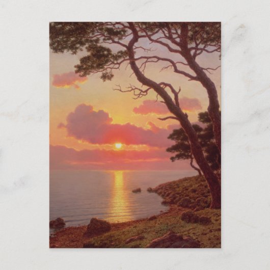 Calme de Soir, Cote d'Azur Briefkaart (Voorkant)