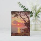 Calme de Soir, Cote d'Azur Briefkaart (Staand voorkant)