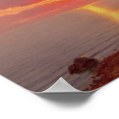 Calme de Soir, Cote d'Azur Poster (Hoek)