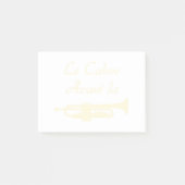 CALME VÓÓR DE TROMPETTE - Woordenspellen Post-it® Notes (Voorkant)