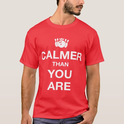 Calmer dan jij t-shirt (Voorkant)
