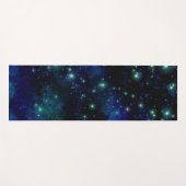 Calming Blue Galaxy Yogamat (Voorkant (horizontaal))