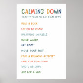 Calming Corner Classroom Poster (Voorkant)