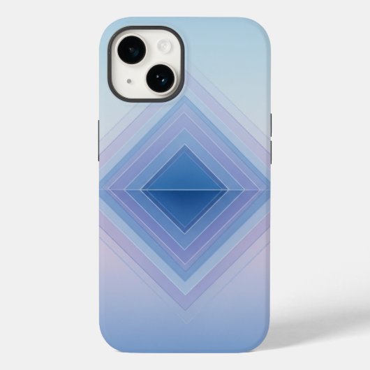 Calming Gradient Diamond - Geometrische Abstracte Case-Mate iPhone Case (Achterkant)