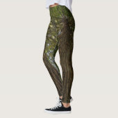 Calming Natuur Sequoia Foto Legging (Links)