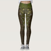 Calming Natuur Sequoia Foto Legging (Voorkant)