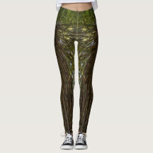Calming Natuur Sequoia Foto Legging