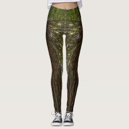 Calming Natuur Sequoia Foto Legging