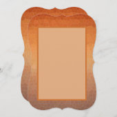 Calming Ombre Gradient Oranje Sunset Mosaic Kaart (Voorkant / Achterkant)