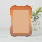 Calming Ombre Gradient Oranje Sunset Mosaic Kaart (Staand voorkant)