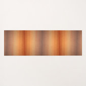 Calming Ombre Gradient Oranje Sunset Mosaic Kijk Yogamat (Achterkant (horizontaal))