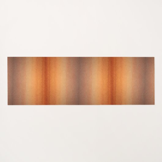 Calming Ombre Gradient Oranje Sunset Mosaic Kijk Yogamat (Achterkant (horizontaal))
