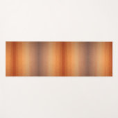 Calming Ombre Gradient Oranje Sunset Mosaic Kijk Yogamat (Voorkant (horizontaal))