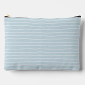 Calming Pastel Blue Ocean Waves Geometric Linear A Etui (Voorkant)
