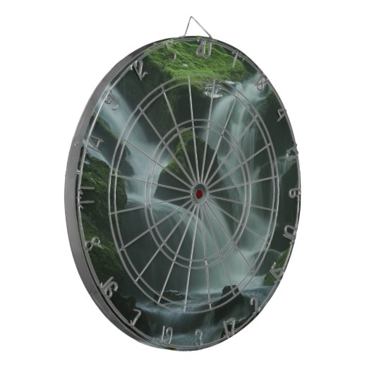 Calming waterval dartbord (Voorkant Links)