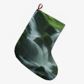 Calming waterval grote kerstsok (Voorkant (Hangend))