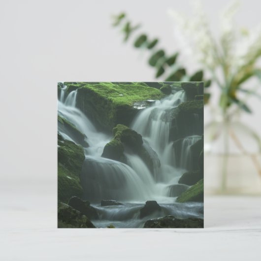Calming waterval kaart (Staand voorkant)