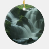 Calming waterval keramisch ornament (Achterkant)