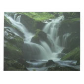 Calming waterval notitieblok (Voorkant)