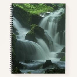 Calming waterval notitieboek