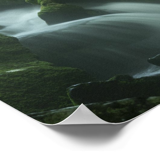 Calming waterval poster (Hoek)