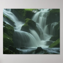 Calming waterval poster