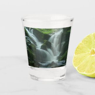 Calming waterval shot glas