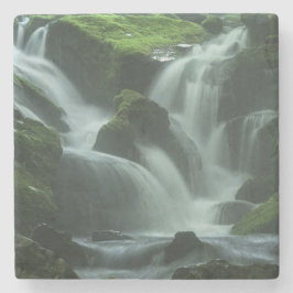 Calming waterval stenen onderzetter