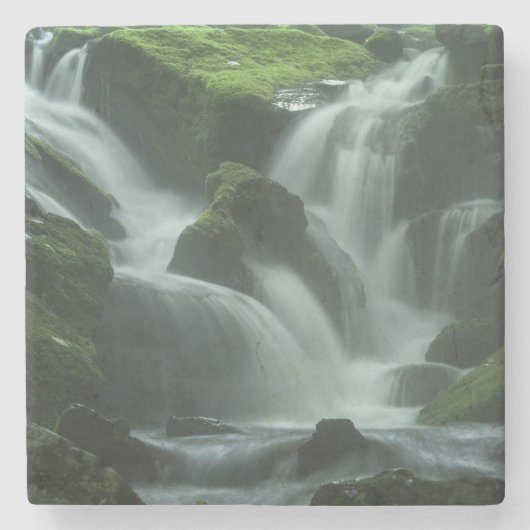 Calming waterval stenen onderzetter (Voorkant)