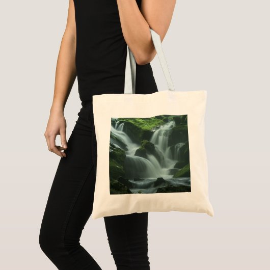 Calming waterval tote bag (Voorkant (product))