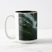 Calming waterval tweekleurige koffiemok (Links)