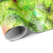 Calming yellow abstract Wrapping Paper,Calming Cadeaupapier (Rol Hoek)