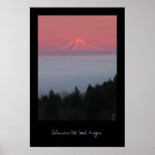 Calmness, Mt. Hood, Oregon Poster (Voorkant)